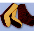 Promotional Polar Fleece Solid or Colorblock Socks with Binding